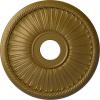 imageEkena Millwork CM20BE1PAS Berkshire Ceiling Medallion Pale GoldGold Rush Metallic Series