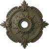 imageEkena Millwork CM28BESTC 2838 x 334 x 158 Benson Classic Ceiling Medallion Smokey Topaz CrackleSpartan Stone Flat Finish
