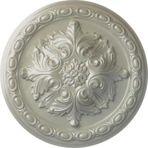 image11 38OD x 2P Acanthus Ceiling MedallionHandPainted Flash Copper