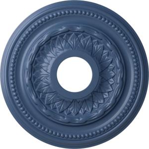image15 34OD x 3 14ID x 1P Galway Ceiling Medallion Fits Canopies up to 3 14Americana Flat Finish