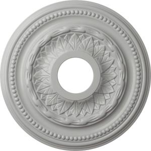 image15 34OD x 3 14ID x 1P Galway Ceiling Medallion Fits Canopies up to 3 14Frost Flat Finish