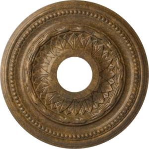 image15 34OD x 3 14ID x 1P Galway Ceiling Medallion Fits Canopies up to 3 14Rubbed Bronze Metallic Series