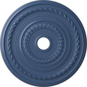image25 38OD x 3 38ID x 1 38P Cole Ceiling Medallion Fits Canopies up to 9 18 HandPainted Night ShadeAmericana Flat Finish