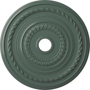 image25 38OD x 3 38ID x 1 38P Cole Ceiling Medallion Fits Canopies up to 9 18 HandPainted Night ShadeCloud Burst Flat Finish