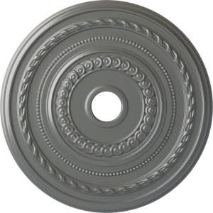image25 38OD x 3 38ID x 1 38P Cole Ceiling Medallion Fits Canopies up to 9 18 HandPainted Night ShadeSilver Metallic Series