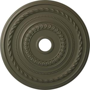 image25 38OD x 3 38ID x 1 38P Cole Ceiling Medallion Fits Canopies up to 9 18 HandPainted Night ShadeWitch Hazel Flat Finish