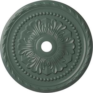 image31 12OD x 3 58ID x 1 34P Palmetto Ceiling MedallionHandPainted Cloud Burst