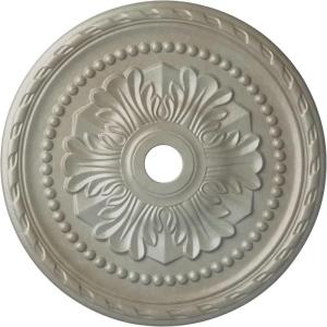 image31 12OD x 3 58ID x 1 34P Palmetto Ceiling MedallionHandPainted Flash Gold