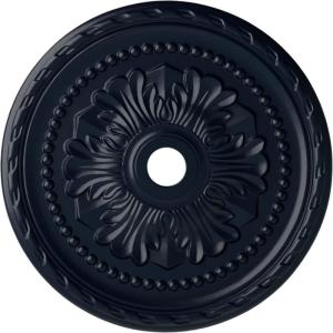 image31 12OD x 3 58ID x 1 34P Palmetto Ceiling MedallionHandPainted Midnight Dream
