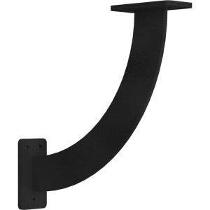 imageEkena Millwork BKTM02X11X11BRHBL 2 inch W x 11 inch D x 11 inch H Bradford steel Bracket Hammered Black