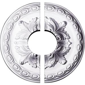 imageEkena Millwork CM11AC203500 11 38OD x 3 12ID x 2P Acanthus Ceiling Medallion Fits Canopies up to 312 2 Piece