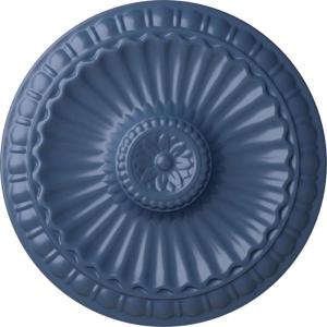 imageEkena Millwork CM11LIUWF 1114 x 118 Linus Ceiling Medallion Ultra Pure WhiteAmericana Flat Finish