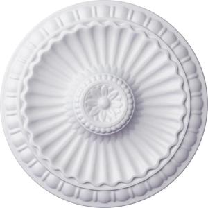 imageEkena Millwork CM11LIUWF 1114 x 118 Linus Ceiling Medallion Ultra Pure WhitePrimed