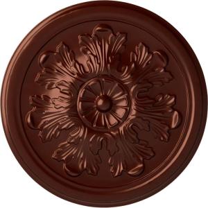 imageEkena Millwork CM12LEAMF 1234 x 78 Legacy Acanthus Ceiling Medallion AmericanaAntique Copper Metallic Series