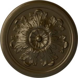 imageEkena Millwork CM12LEAMF 1234 x 78 Legacy Acanthus Ceiling Medallion AmericanaBrass Metallic Series