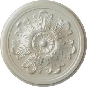 imageEkena Millwork CM12LEAMF 1234 x 78 Legacy Acanthus Ceiling Medallion AmericanaFlash Blue Metallic Series