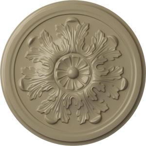 imageEkena Millwork CM12LEAMF 1234 x 78 Legacy Acanthus Ceiling Medallion AmericanaGobi Desert Flat Finish