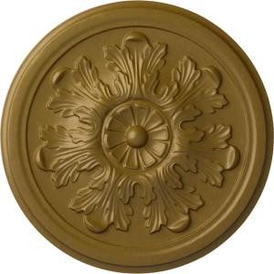 imageEkena Millwork CM12LEAMF 1234 x 78 Legacy Acanthus Ceiling Medallion AmericanaGold Rush Metallic Series