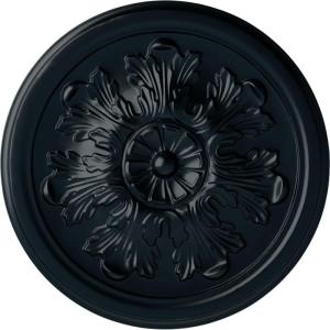 imageEkena Millwork CM12LEAMF 1234 x 78 Legacy Acanthus Ceiling Medallion AmericanaNight Shade Flat Finish