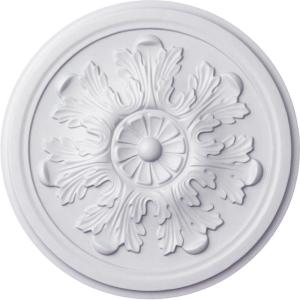 imageEkena Millwork CM12LEAMF 1234 x 78 Legacy Acanthus Ceiling Medallion AmericanaPrimed