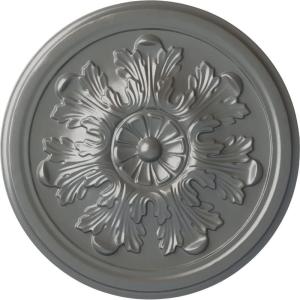 imageEkena Millwork CM12LEAMF 1234 x 78 Legacy Acanthus Ceiling Medallion AmericanaSilver Metallic Series