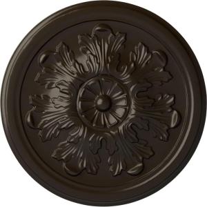 imageEkena Millwork CM12LEAMF 1234 x 78 Legacy Acanthus Ceiling Medallion AmericanaStone Hearth Flat Finish