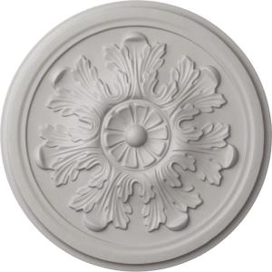imageEkena Millwork CM12LEAMF 1234 x 78 Legacy Acanthus Ceiling Medallion AmericanaUltra Pure White Flat Finish