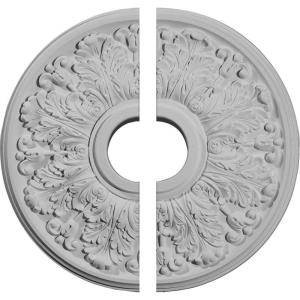 imageEkena Millwork CM16AP2 16 12OD x 3 58ID x 1 18P Apollo Ceiling Medallion Fits Canopies up to 558 2 Piece