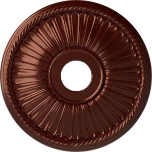 imageEkena Millwork CM20BE1PAS Berkshire Ceiling Medallion Pale GoldAntique Copper Metallic Series