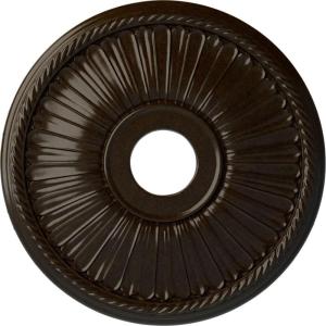 imageEkena Millwork CM20BE1PAS Berkshire Ceiling Medallion Pale GoldBronze Metallic Series