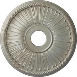 imageEkena Millwork CM20BE1PAS Berkshire Ceiling Medallion Pale GoldFlash Gold Metallic Series