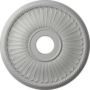 imageEkena Millwork CM20BE1PAS Berkshire Ceiling Medallion Pale GoldFrost Flat Finish