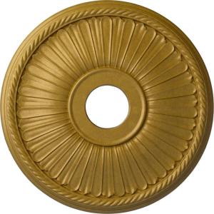 imageEkena Millwork CM20BE1PAS Berkshire Ceiling Medallion Pale GoldPharaohs Gold Metallic Series