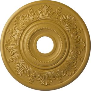 imageEkena Millwork CM20VIPCF Vienna Ceiling Medallion fits Canopies up to 6 12 Pot of CreamIridescent Gold Metallic Series