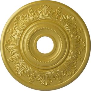 imageEkena Millwork CM20VIPCF Vienna Ceiling Medallion fits Canopies up to 6 12 Pot of CreamRich Gold Metallic Series