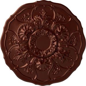 imageEkena Millwork CM22CN 22 12Inch OD Cornelia Ceiling MedallionHandPainted Antique Copper