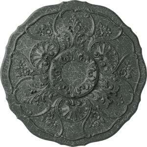 imageEkena Millwork CM22CN 22 12Inch OD Cornelia Ceiling MedallionHandPainted Athenian Green Crackle