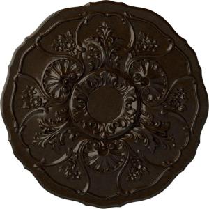 imageEkena Millwork CM22CN 22 12Inch OD Cornelia Ceiling MedallionHandPainted Bronze