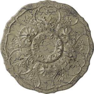 imageEkena Millwork CM22CN 22 12Inch OD Cornelia Ceiling MedallionHandPainted Castle Stone Crackle