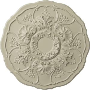 imageEkena Millwork CM22CN 22 12Inch OD Cornelia Ceiling MedallionHandPainted Clear Yellow
