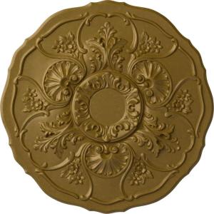 imageEkena Millwork CM22CN 22 12Inch OD Cornelia Ceiling MedallionHandPainted Gold