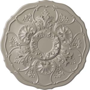 imageEkena Millwork CM22CN 22 12Inch OD Cornelia Ceiling MedallionHandPainted Pearl White
