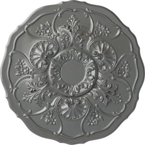 imageEkena Millwork CM22CN 22 12Inch OD Cornelia Ceiling MedallionHandPainted Silver