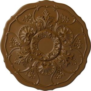 imageEkena Millwork CM22CN 22 12Inch OD Cornelia Ceiling MedallionHandPainted Smokey Topaz