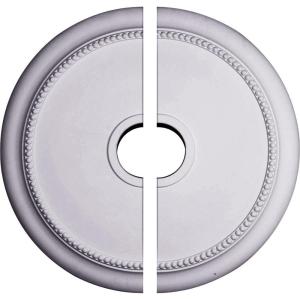 imageEkena Millwork CM24CR2 24 18OD x 4 38ID x 2 14P Crendon Ceiling Medallion Fits Canopies up to 438 2 PieceSplit