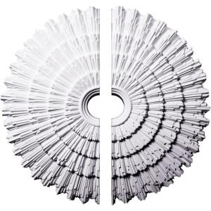 imageEkena Millwork CM24EN2 24 34OD x 3 14ID x 1 78P Eryn Ceiling Medallion Fits Canopies up to 4 2 PieceSplit