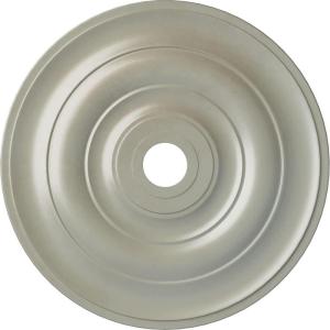 imageEkena Millwork CM26JEBLF Jefferson Ceiling Medallion 26 12OD x 3 58ID x 1 12P Fits Canopies up to 5 HandPainted Jet BlackFlash Copper Metallic Series