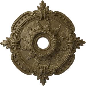 imageEkena Millwork CM28BESTC 2838 x 334 x 158 Benson Classic Ceiling Medallion Smokey Topaz CrackleMississippi Mud Crackle Flat Finish