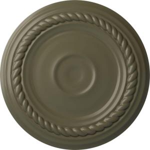 imageEkena Millwork Small Alexandria HandPainted Ceiling Medallion Copper Green PatinaPainted Turtle Flat Finish