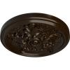 image14 12OD x 2 34P Katheryn Ceiling Medallion Fits Canopies up to 2 18Bronze Metallic Series